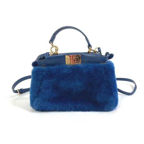 FENDI Blue Bag - Picture 1 of 12